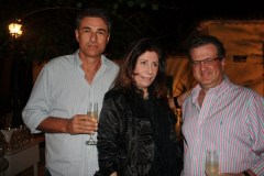 Alexandre Teixeira, Anna Tornaghi e Mauro Bayout