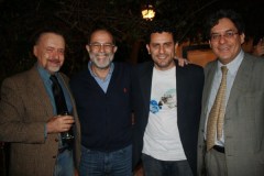 Ricardo Cravo Albin, Marcelo Sereno, Gilmar Piolla e Sérgio Malta