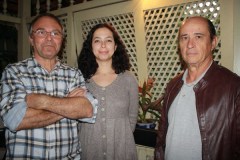 Archimedes Monea, Adriana Pimentel e Cezar Dória