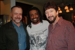 Ricardo Cravo Albin, Robertinho de Paula e Mike Ryan