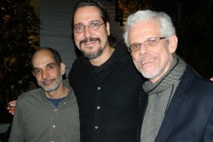 Marco Tommso, Flávio Guimarães e Maurício Maestro (Foto: Elias Nogueira)