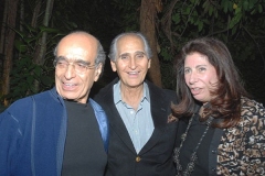 Affonso Romano de Sant'Anna, Marcondes Ferraz e Anna Maria Tornaghi (Foto: Marco Rodrigues)