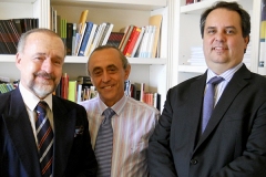 Cravo Albin e André de Barros em Madri