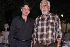 César Rebechi e André Lace trocam ideias sobre música e o evento