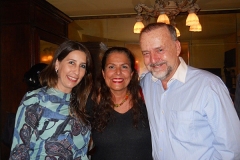 Deborah Levy, Eliana Peranzzetta e Ricardo Cravo Albin