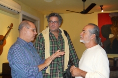 Joel Nascimento, Humberto Reis e Gilson Peranzzetta recordam um passado saudoso com Paulo Moura
