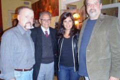 Cravo Albin, embaixador Jerônimo Moscardo, Fernanda Moreira e Ricardo Poock