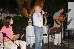 O trio formado por Rafael Rocha, Fernando Rocha e Alan Pierre - pandeiro, voz e violão - foi uma das novidades no ICCA