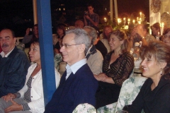 A platéia atenta lotou a varanda do Instituto para ouvir Joel e seu regional