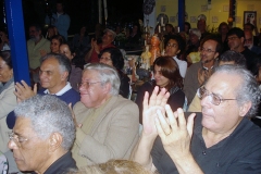 A platéia lotada apreciou o virtuosismo dos músicos que subiram ao palco do ICCA