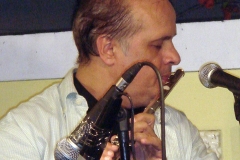 A flauta também fez parte do espetáculo de virtuosismo oferecido por Dirceu Leite