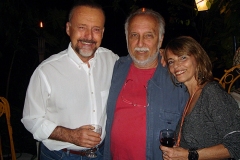 Ricardo Cravo Albin, Roberto Menescal e Heloísa Tapajós