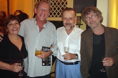 Sueli Costa, Nelson Hoineff, Alberto Rosenblit e Ricardo Cravo Albin