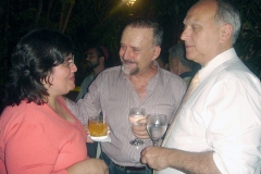 Cravo Albin recebe os pernambucanos Gracinha Melo e Carlos Fernando Andrade (Superintendente do IPHAN-RJ)